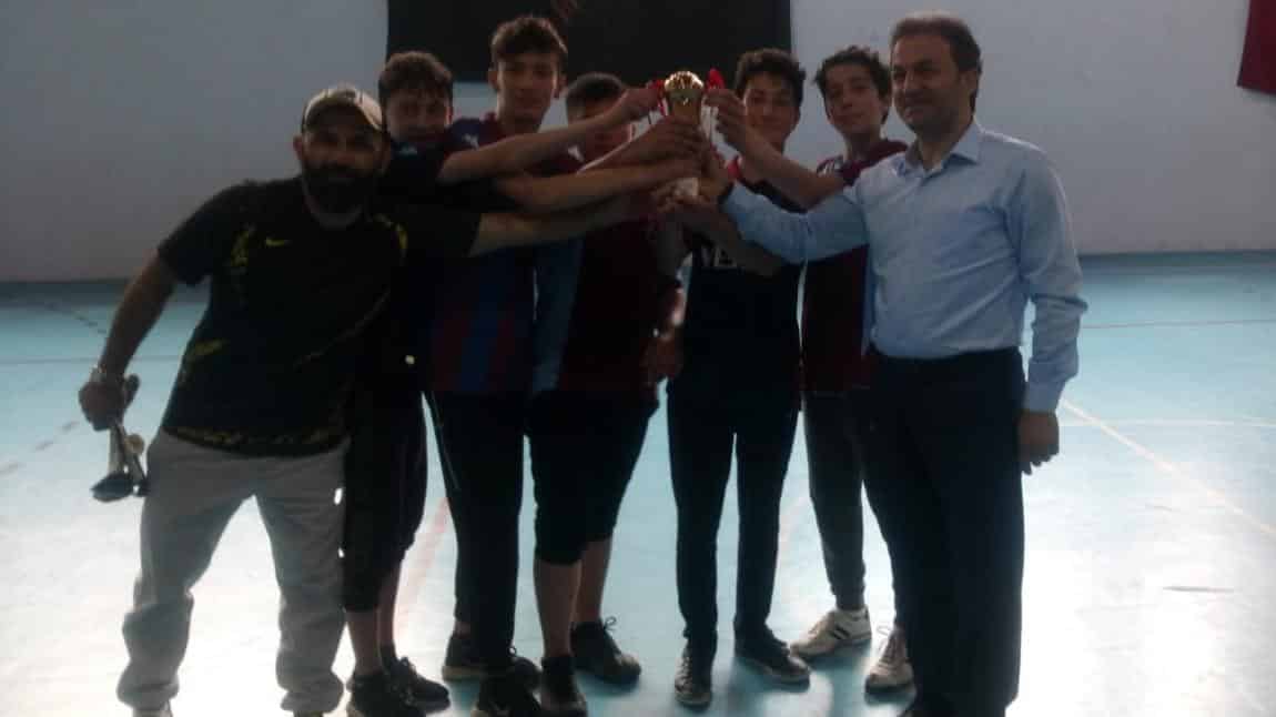 Erkek Futsal Takımımız Şampiyon.